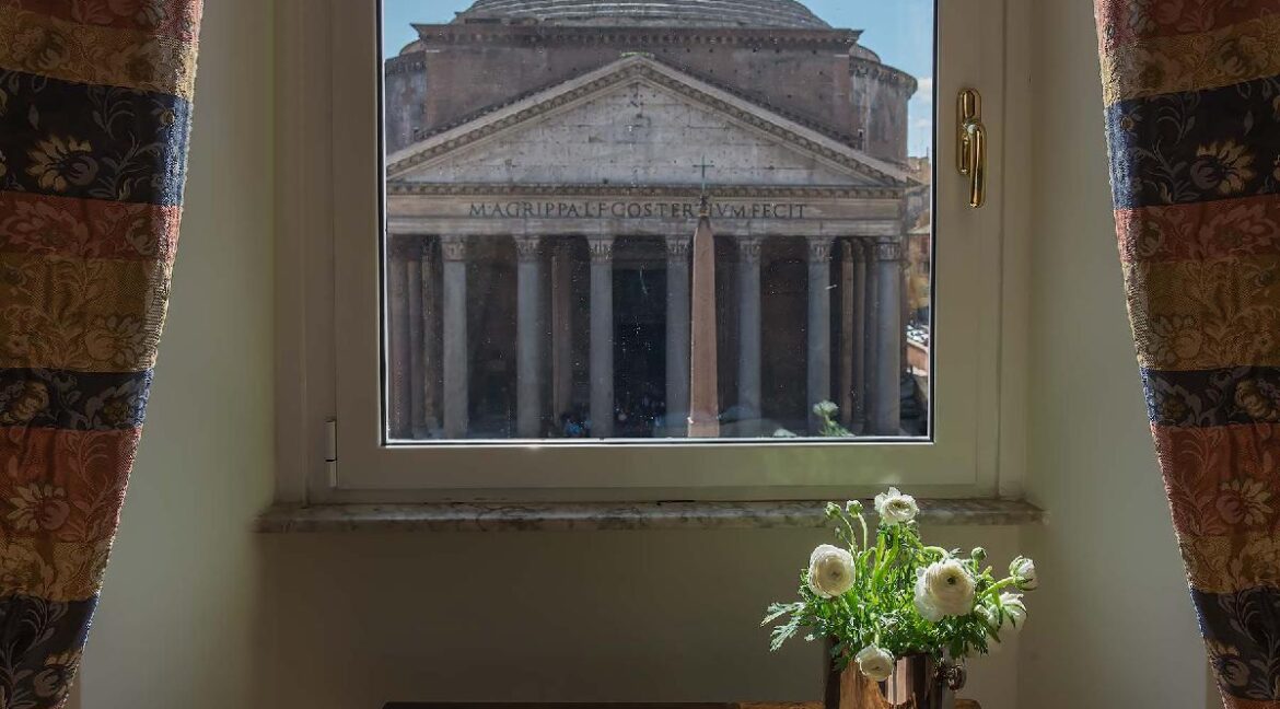 Vista sul Pantheon