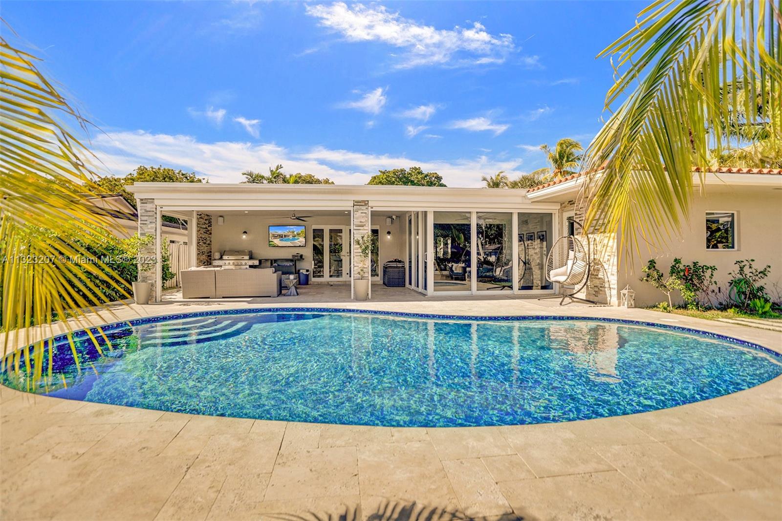 North Miami, Byscane Island – Villa di lusso con molo privato