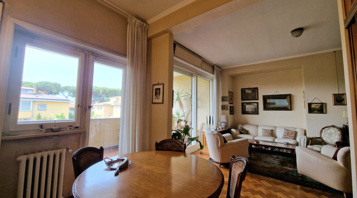 Vista dalla sala da pranzo
