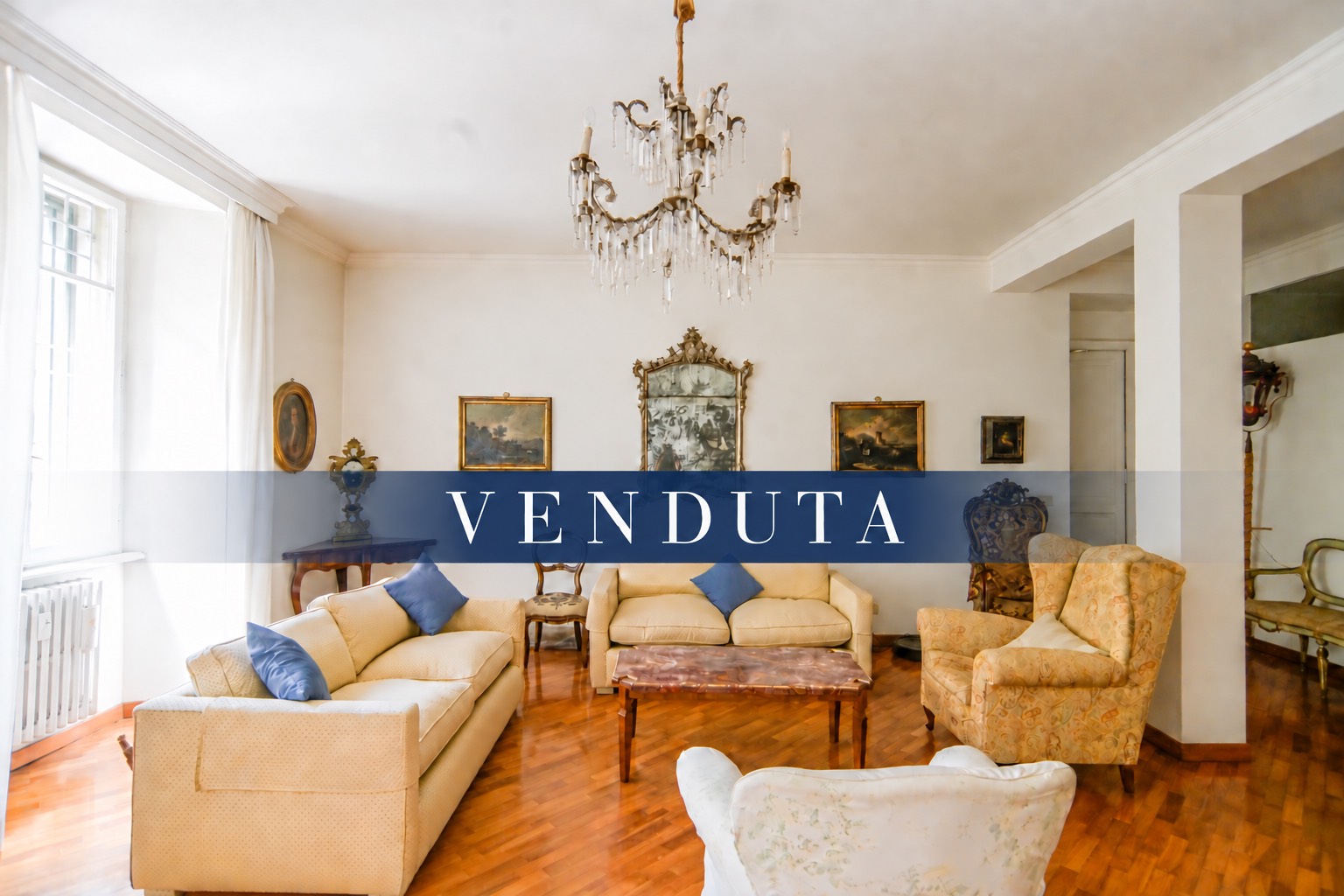 Roma, San Saba – Ampio appartamento con doppio ingresso