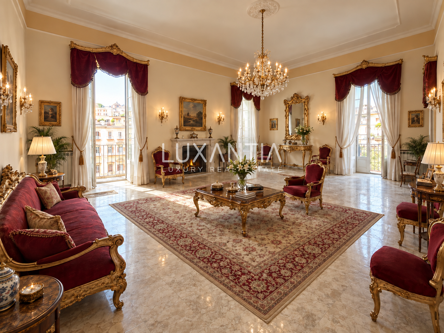 Napoli, Piazza Dante – Ampia residenza in palazzo storico con vista panoramica